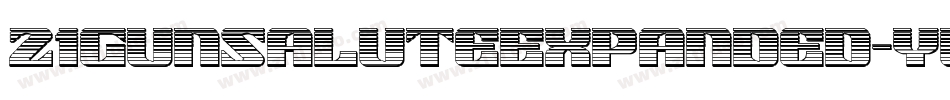 21GunSaluteExpanded-yWxY字体转换