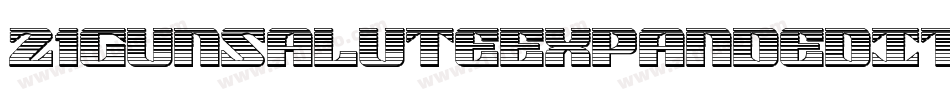 21GunSaluteExpandedItalic-9jqK字体转换