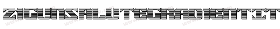 21GunSaluteGradientItalic-n75g字体转换