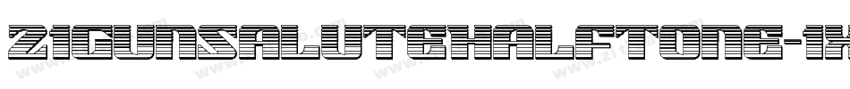 21GunSaluteHalftone-1xq2字体转换
