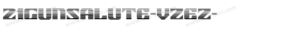 21GunSalute-VZeZ字体转换