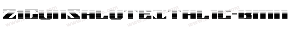 21GunSaluteItalic-BMnd字体转换