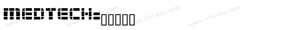 MedTech字体转换