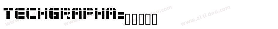 TechGrapha字体转换