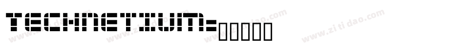 Technetium字体转换