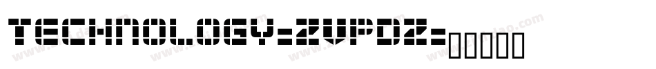 Technology-ZVpdZ字体转换