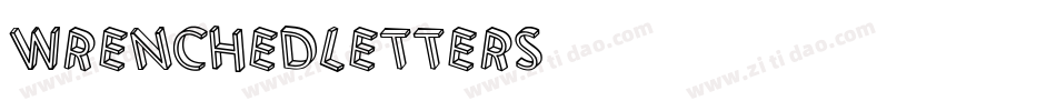 WrenchedLetters字体转换