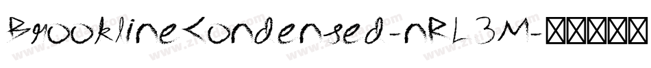 BrooklineCondensed-nRL3M字体转换