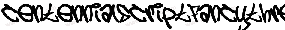 CentennialscriptfancyThree-6djM字体转换