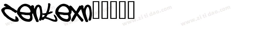 Centexn字体转换