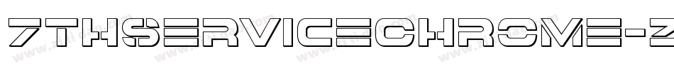 7ThServiceChrome-Z0pz字体转换
