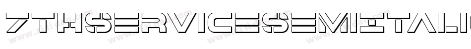 7ThServiceSemiItalic-ydYe字体转换