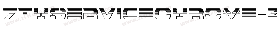 7ThServiceChrome-Z0pz字体转换