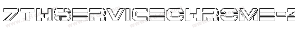 7ThServiceChrome-Z0pz字体转换