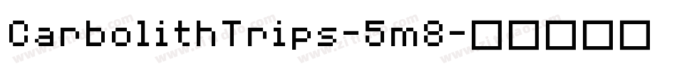 CarbolithTrips-5m8字体转换