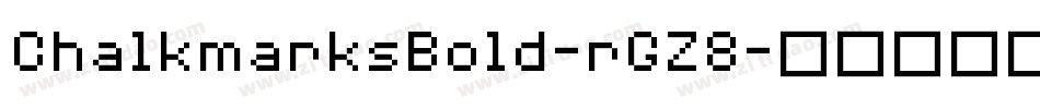 ChalkmarksBold-rGZ8字体转换