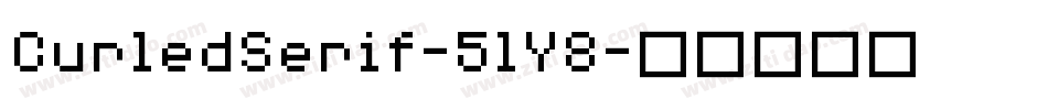 CurledSerif-5lY8字体转换