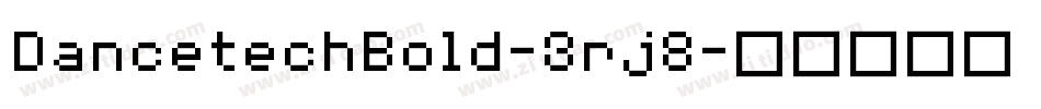 DancetechBold-3rj8字体转换