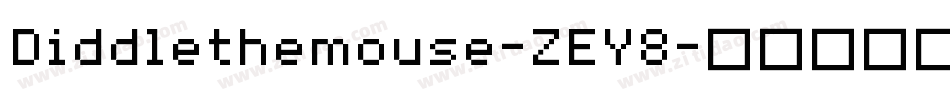 Diddlethemouse-ZEY8字体转换