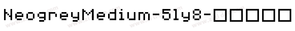 NeogreyMedium-5ly8字体转换
