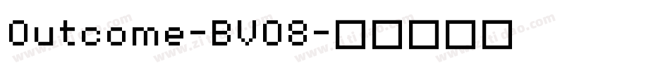 Outcome-BVO8字体转换