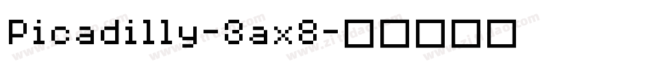 Picadilly-3ax8字体转换