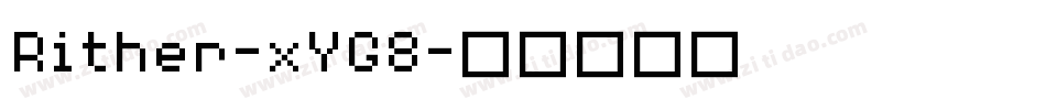 Rither-xYG8字体转换