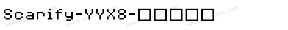 Scarify-YYX8字体转换