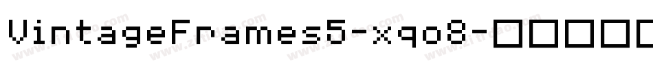 VintageFrames5-xqo8字体转换