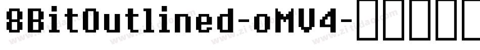 8BitOutlined-oMV4字体转换