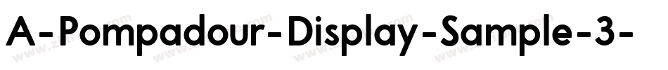A-Pompadour-Display-Sample-3字体转换