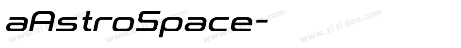 aAstroSpace字体转换