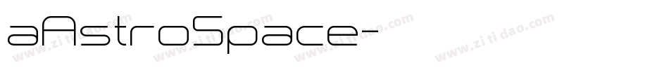 aAstroSpace字体转换
