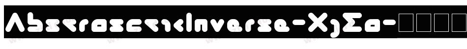 AbstrasctikInverse-XjEa字体转换