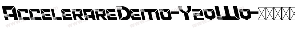 AccelerareDemo-YzqWq字体转换