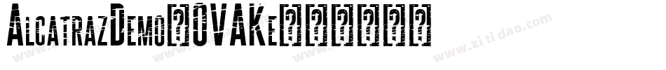 AlcatrazDemo-OVAKe字体转换
