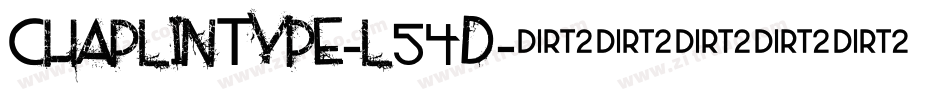 ChaplinType-l54d字体转换