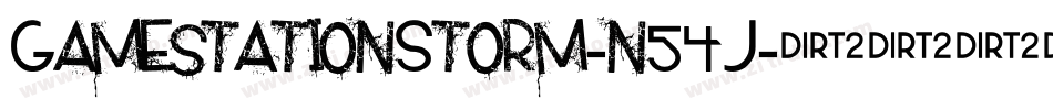 GamestationStorm-n54J字体转换