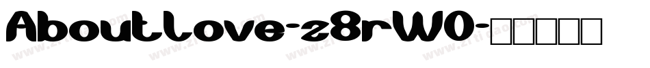 AboutLove-z8rW0字体转换
