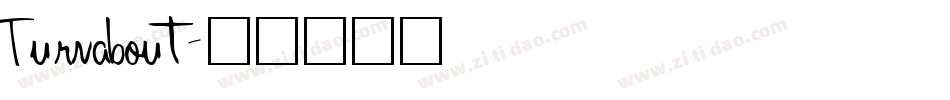 Turnabout字体转换