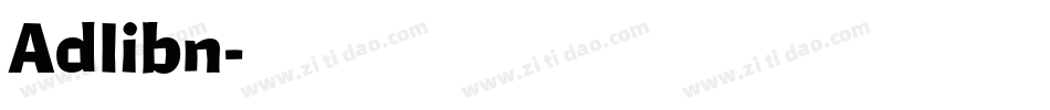Adlibn字体转换