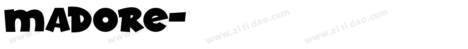 Madore字体转换