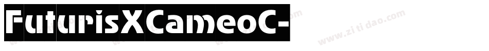 FuturisXCameoC字体转换