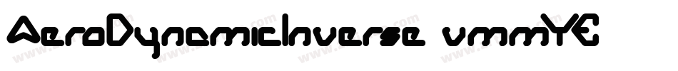 AeroDynamicInverse-vmmYE字体转换