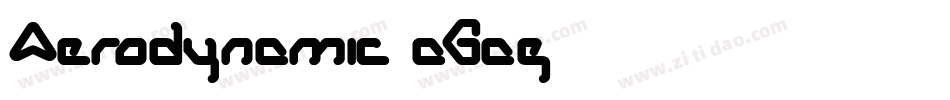 Aerodynamic-aGag字体转换