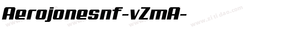 Aerojonesnf-vZmA字体转换