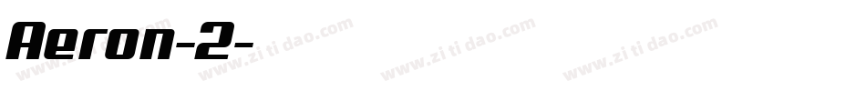 Aeron-2字体转换