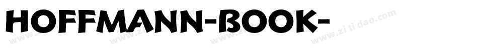 Hoffmann-Book字体转换