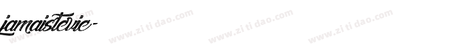 jamaistevie字体转换