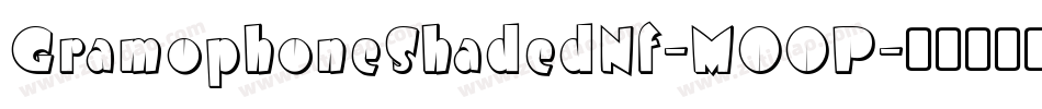 GramophoneShadedNf-MOOP字体转换